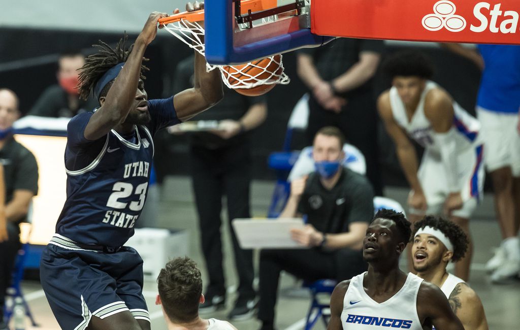 Former Utah State Center Neemias Queta Says He Is Playing The Best Basketball Of His Career In Advance Of The Nba Draft