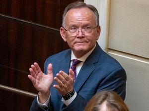 (Rick Egan | The Salt Lake Tribune) Senate President Stuart Adams at the opening of the 2023 General Session, on Tuesday, Jan. 17, 2023.