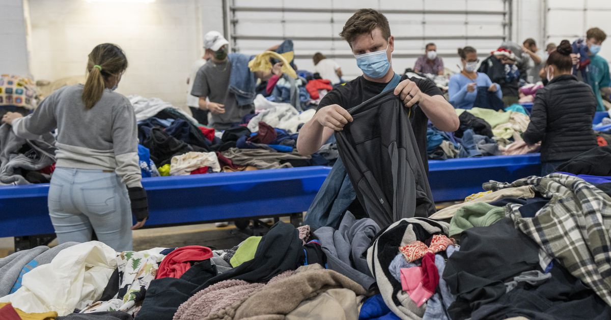 Enter the world of the Goodwill Outlet bins, where some Utahns are