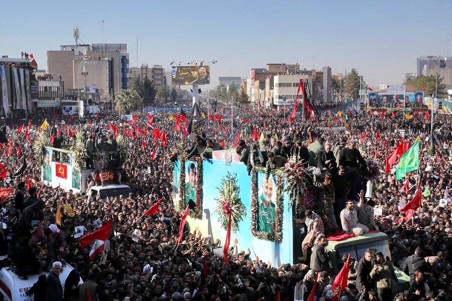 Stampede Kills 56 At Funeral For Qassem Soleimani The Salt Lake