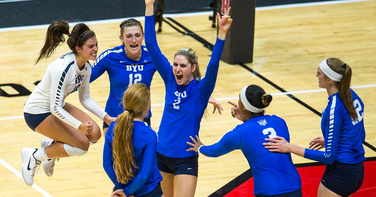 Byu Opens Ncaa Womens Volleyball Tourney Against American With Sights Set On Sixth Straight 7422