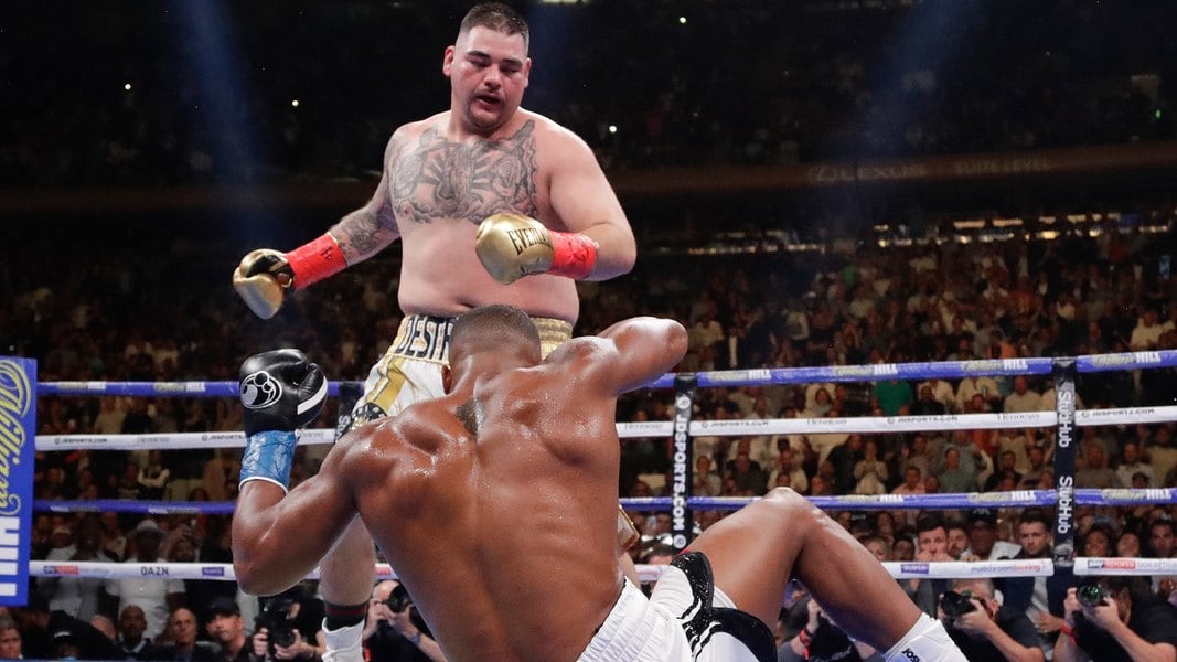 Andy Ruiz Jr. stuns Anthony Joshua in heavyweight title fight The