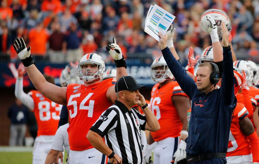 Bronco Mendenhall remembers three slain Virginia football players as  community continues to mourn 