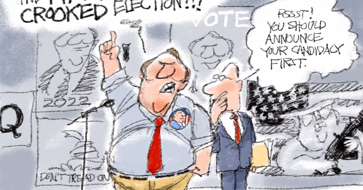 Bagley Cartoon The Candidate The Salt Lake Tribune 