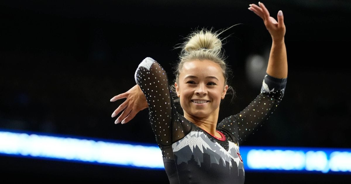 Utah gymnast Sydney Soloski’s focus on the floor has turned her into a ...