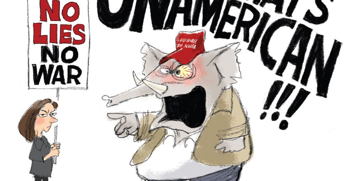 Bagley Cartoon: Traitors - The Salt Lake Tribune