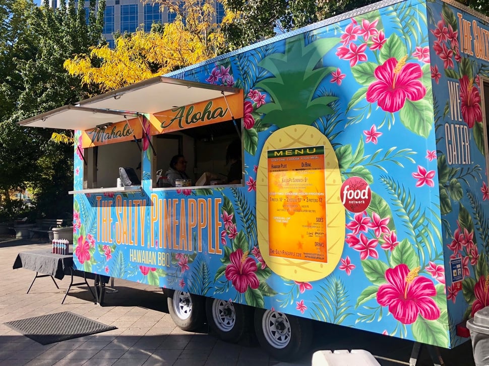 (Brodi Ashton | For The Salt Lake Tribune) The Salty Pineapple Food Truck won $10,000 on a recent episode of Big Food Truck Tip on Food Network.