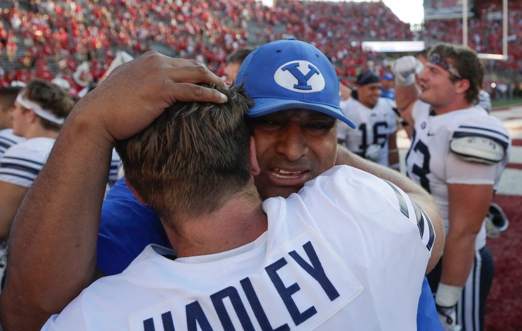 Monson: Kalani Sitake dances after big BYU win; others, like me