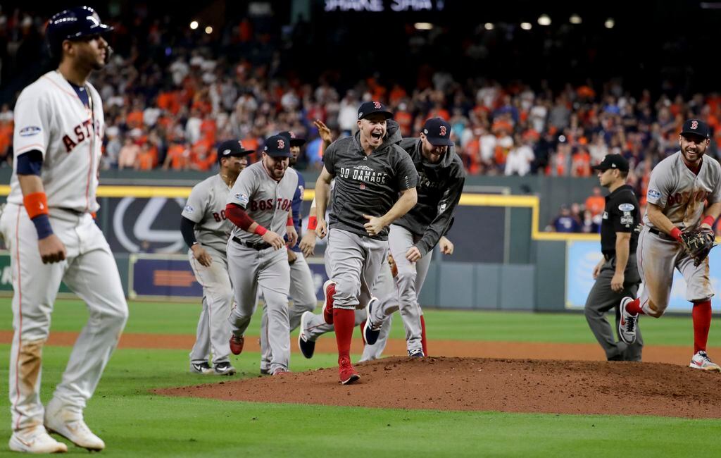 Red Sox finish off Astros in 5 games, head to World Series