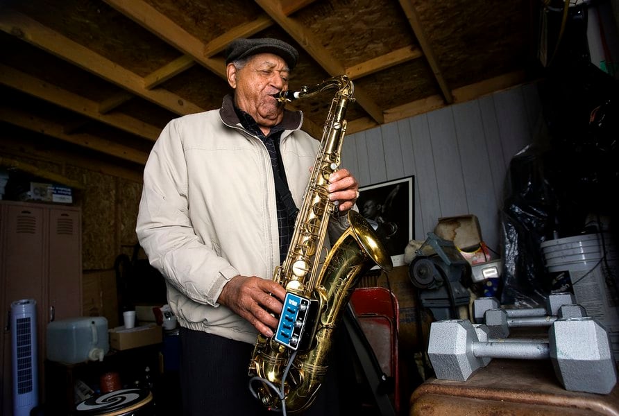 Jazz Musician Legendary Saxophonist Joe Mcqueen The Coolest Cat