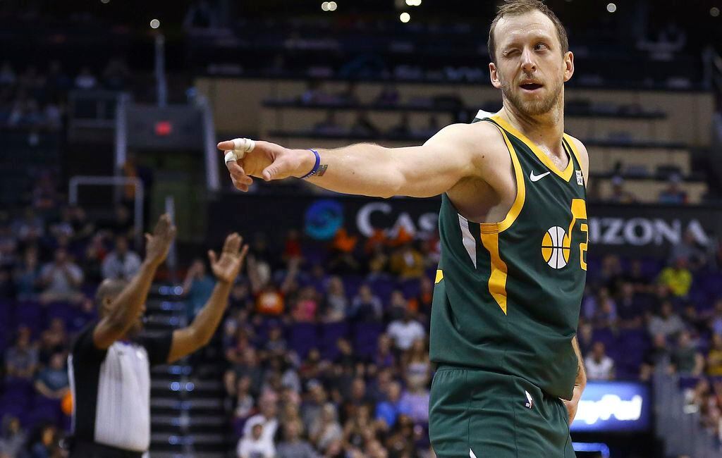 Joe Ingles leads the league in consecutive games played. What's