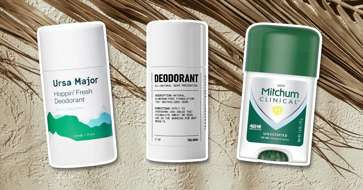 Humanistisch Buitenboordmotor Ruilhandel 11 Best deodorants for men who sweat a lot