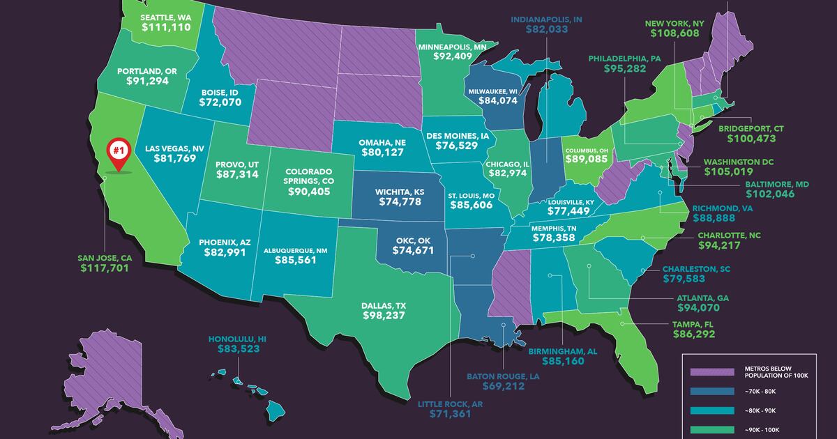 Here S How Much Tech Workers Get Paid In Utah And Across The Country