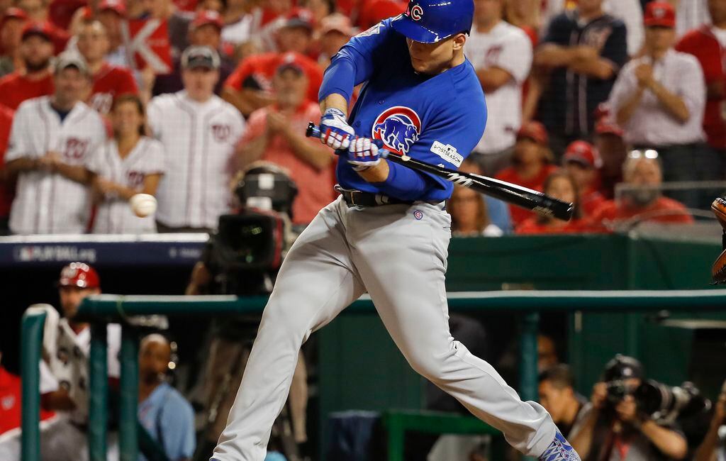 Anthony Rizzo hitting (and getting hit) often for otherwise quiet