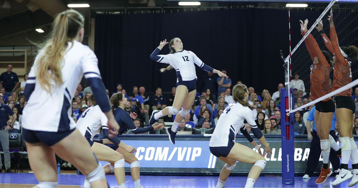 BYU Sweeps Texas In NCAA Women’s Volleyball Regional Final, Moves On To ...