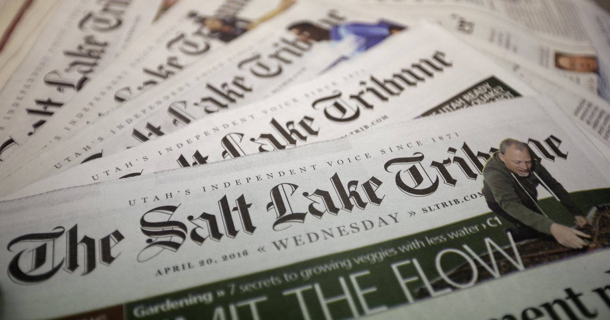 az-news-ai.blogspot.com - Salt Lake Tribune will move to a weekly print edition in 2021 - Salt Lake Tribune