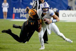 Tyler Allgeier, Gunner Romney mum on futures as BYU football