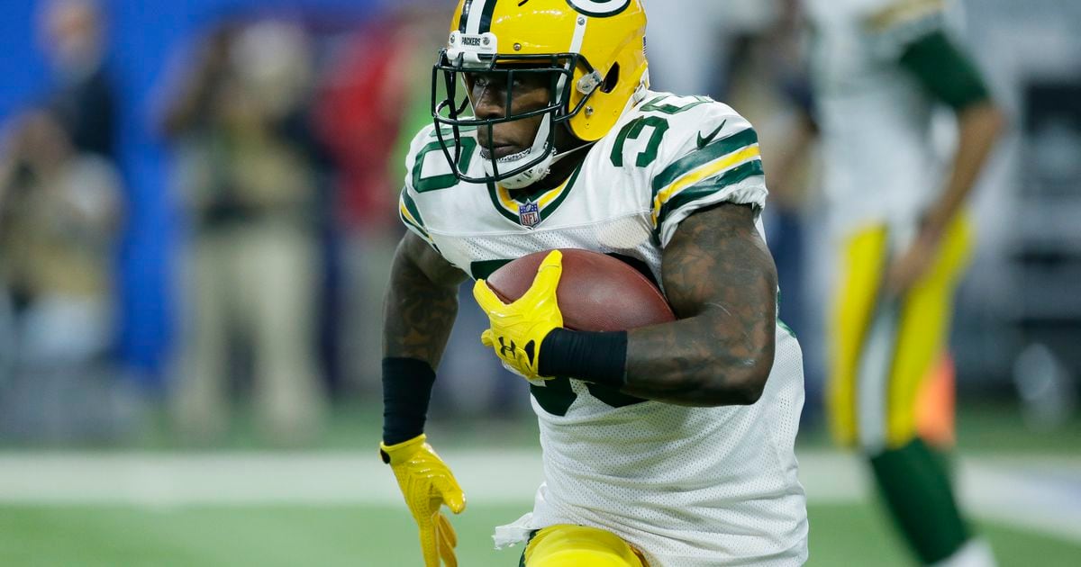 Did you see Packers running back Jamaal Williams 'at' the BYU game?