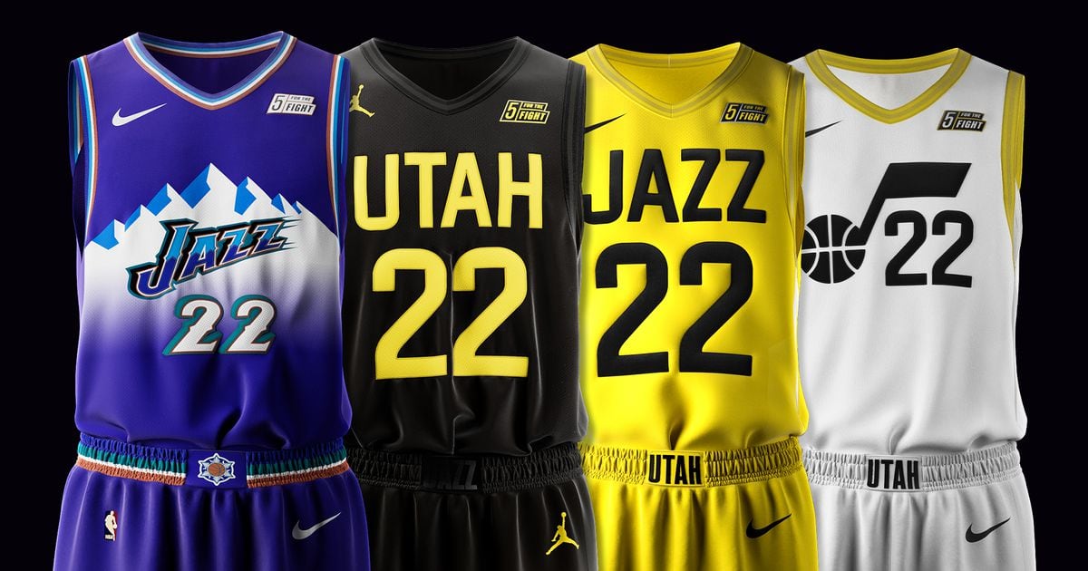 Utah Jazz roll out their longawaited rebrand with new jerseys, court