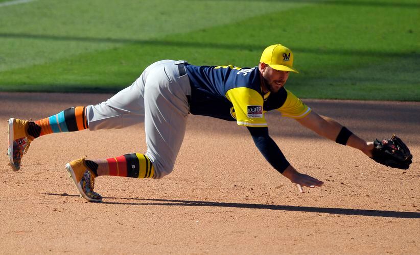 Here's the real reason Bryce Harper was using two hair dryers