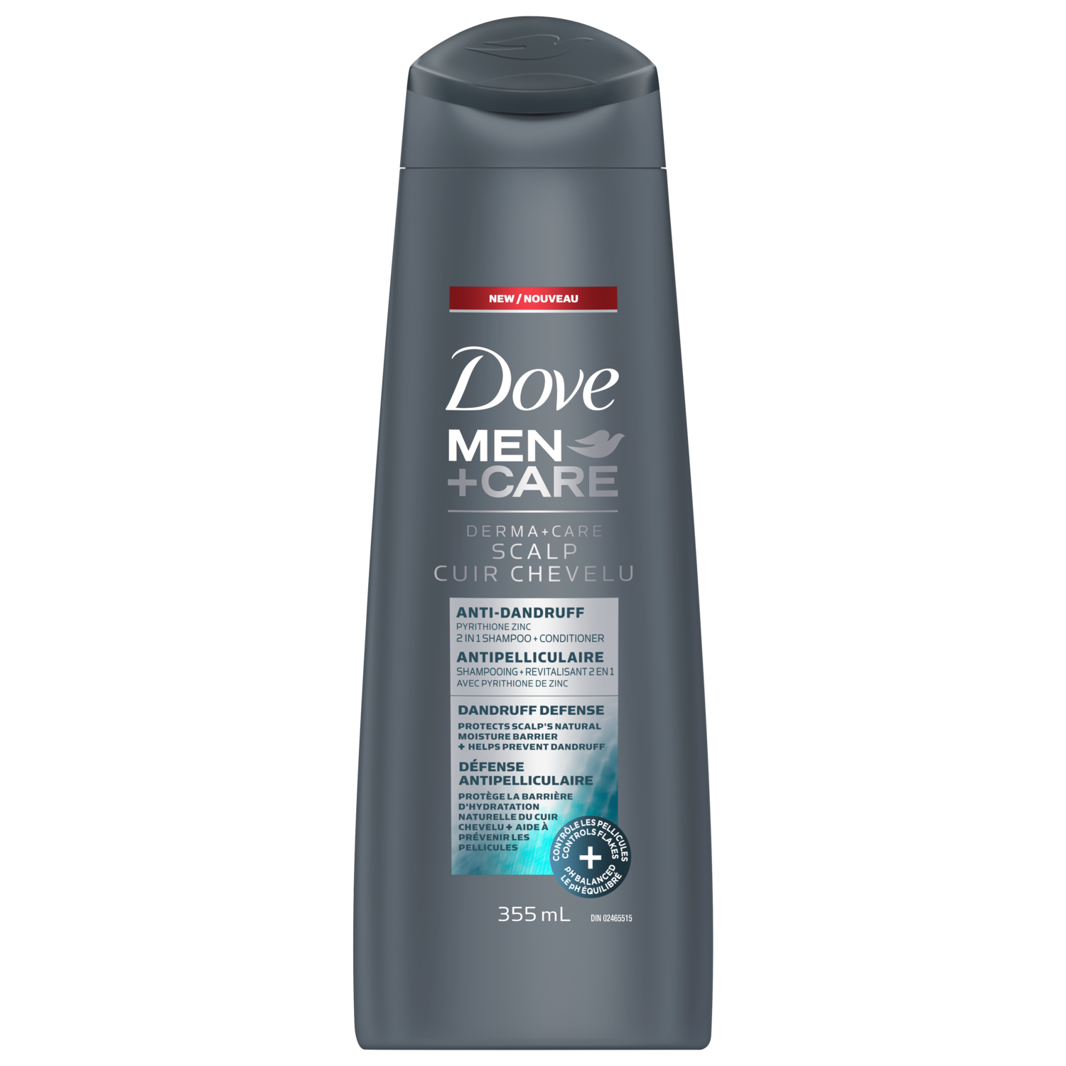 (Dove Men+Care) | Anti-Dandruff Shampoo & Conditioner.