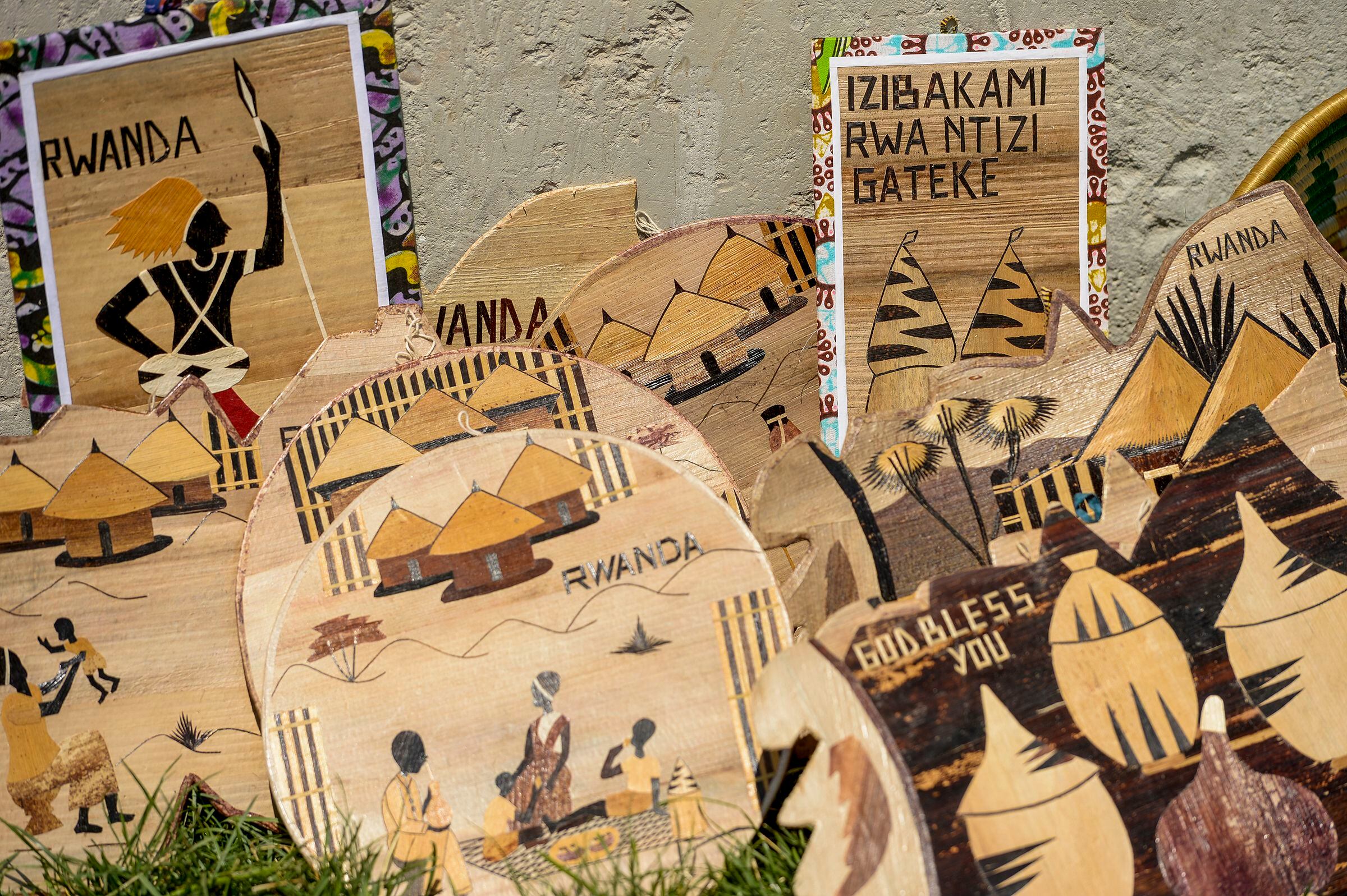 (Leah Hogsten | The Salt Lake Tribune) Wood crafts, jewelry, clothing, carvings and shoes were for sale during the 4th Annual African Festival sponsored by the United Africans of Utah, Saturday, July 27, 2019 at Liberty Park. The African Festival promotes African tradition, culture and heritage through the arts, food fashion, music and dance.