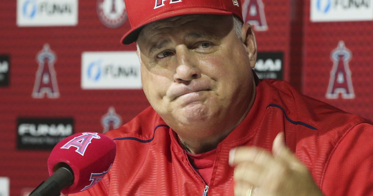 A public service announcement from Mike Scioscia, manager of the 2002 World  Series Champion Angels