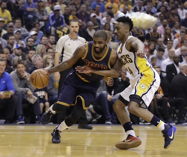 NBA playoffs: James helps Cavs hold off Pacers, earn sweep into