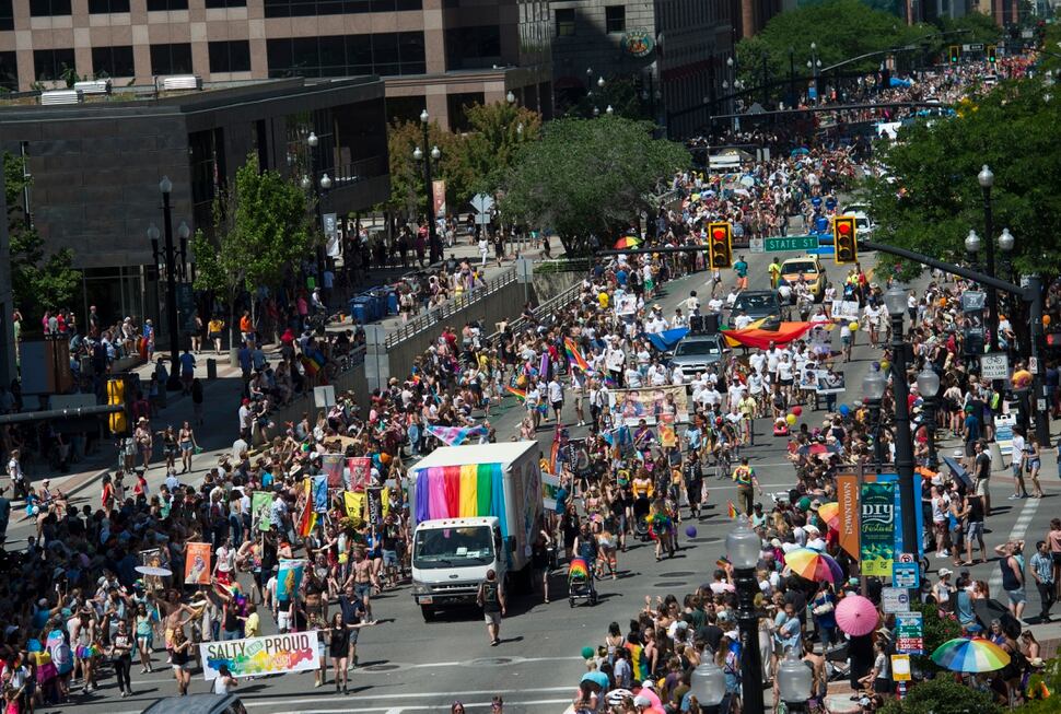 Utah Pride protest part of the parade (with photos) The Salt