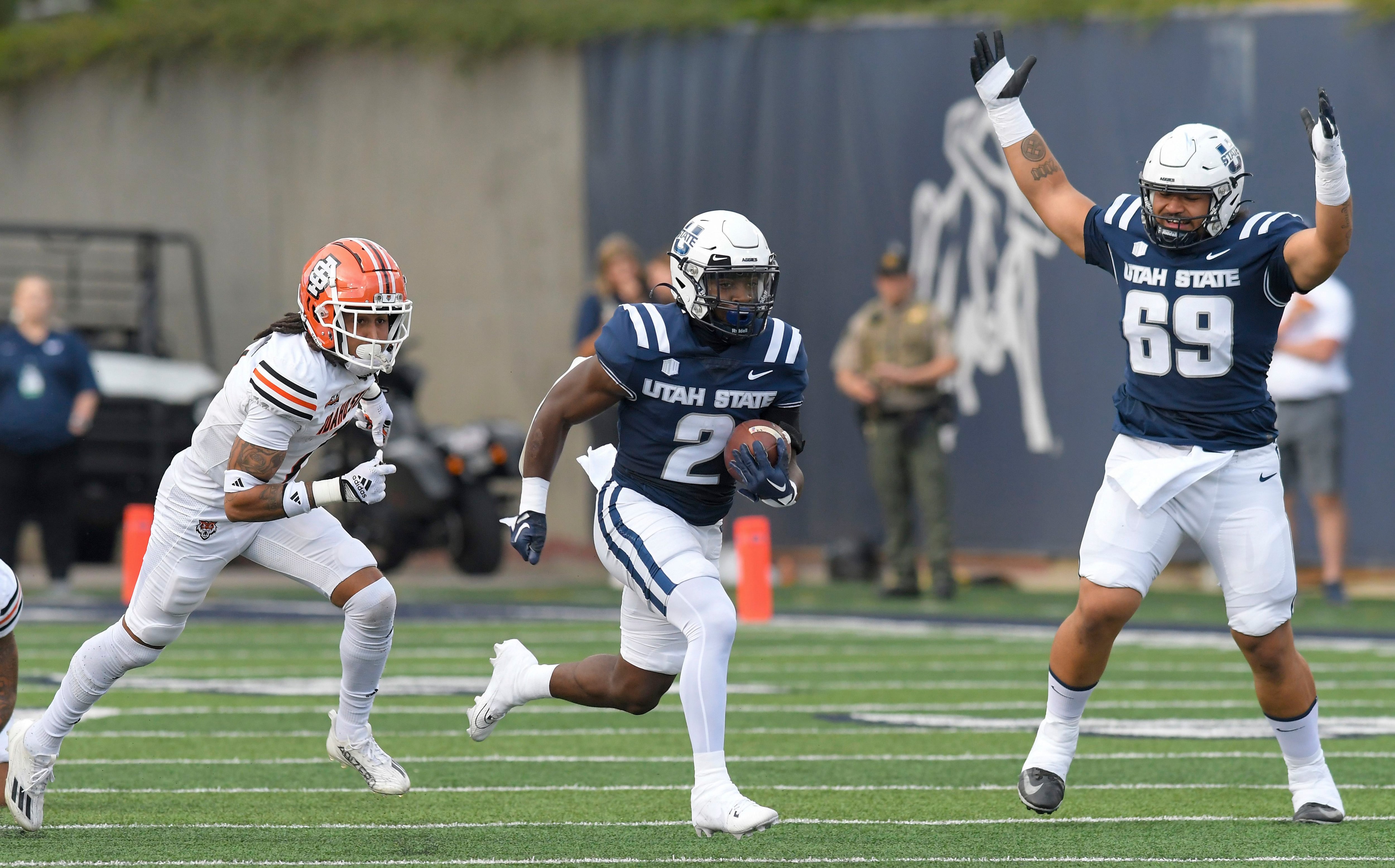 Former USU Wide Receiver Scores First NFL Touchdown