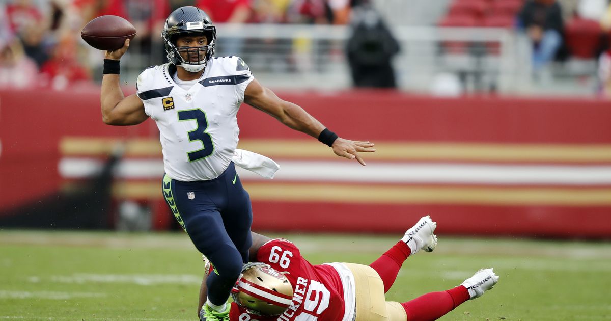 Seattle Seahawks beat San Francisco 37-27, Wilson throws for four TDs