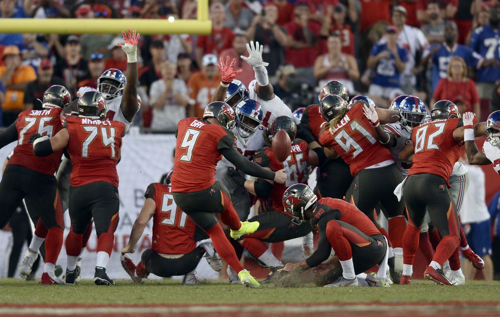 Former Utah kicker Matt Gay misses potential game-winner as Buccaneers lose  to Giants