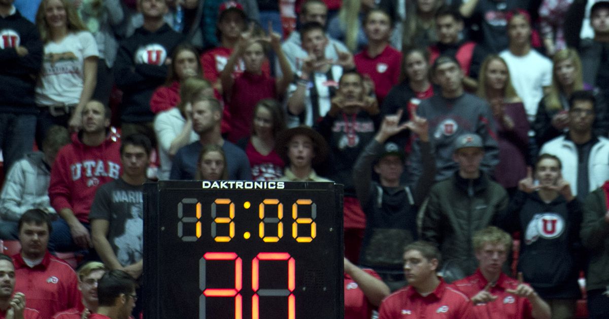 Utah high school basketball games might soon include a shot clock after