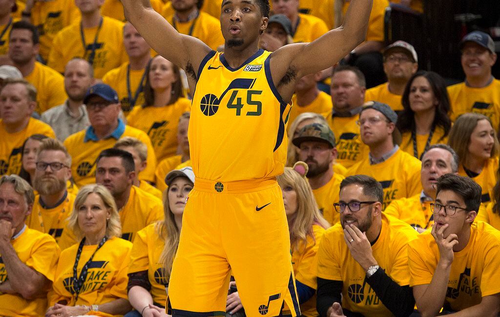 Donovan Mitchell: The beginning of a Jazz romance. • Salt Lake Magazine