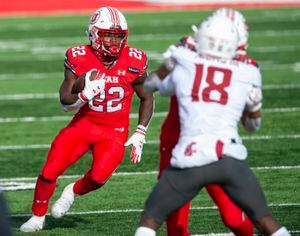 Utah football player Ty Jordan, Pac-12 offensive freshman of the