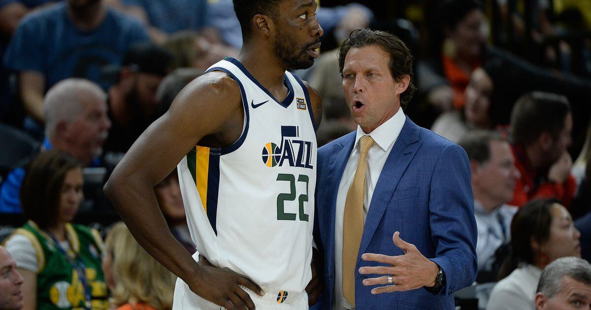 Why is the Jazz offense so far ahead of the defense? Quin Snyder explains.