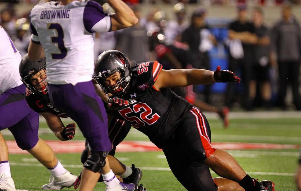 Utah defensive tackle John Penisini goes about his work quietly, but he's  one of the Utes' top performers