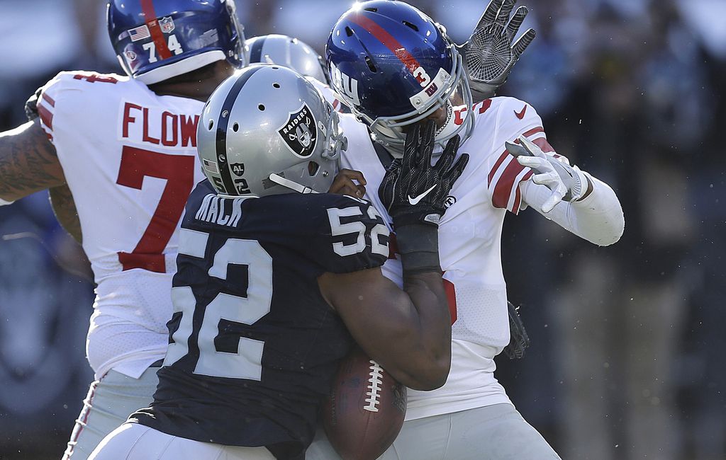 In his 1st game since last October, 'amazing' Khalil Mack makes