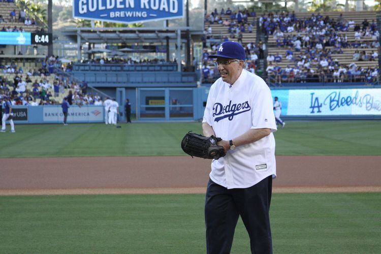 Elder Andersen Throws Out First Pitch at Dodger Stadium - Church News and  Events