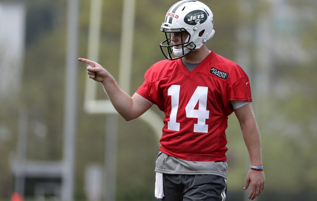 Sam Darnold New York Jets Quarterback AutographedFirst NFL