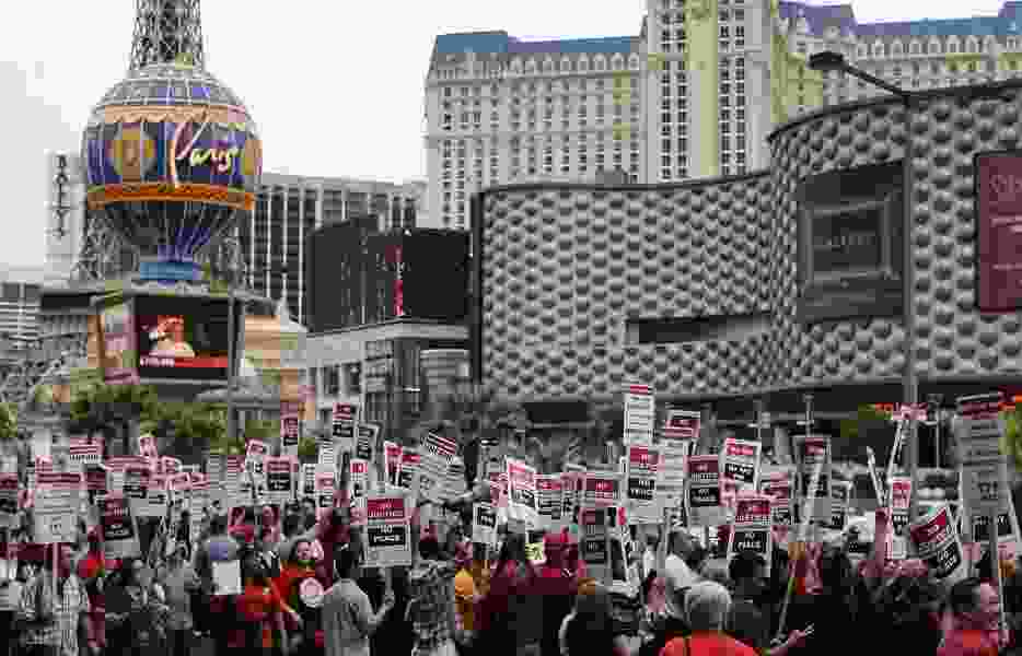 Worker strike would cost largest Las Vegas casinos over 10M a day