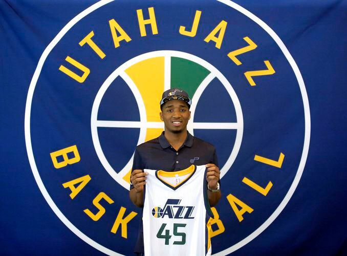 Donovan Mitchell: The beginning of a Jazz romance. • Salt Lake