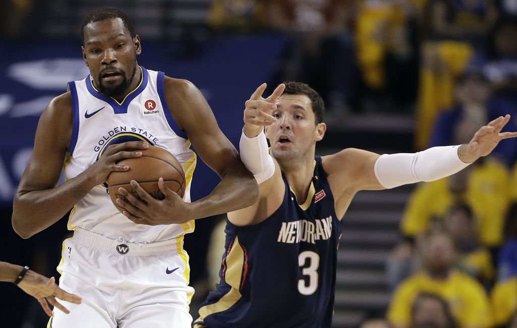 Kevin Durant to miss Games 3, 4 of Western Conference finals