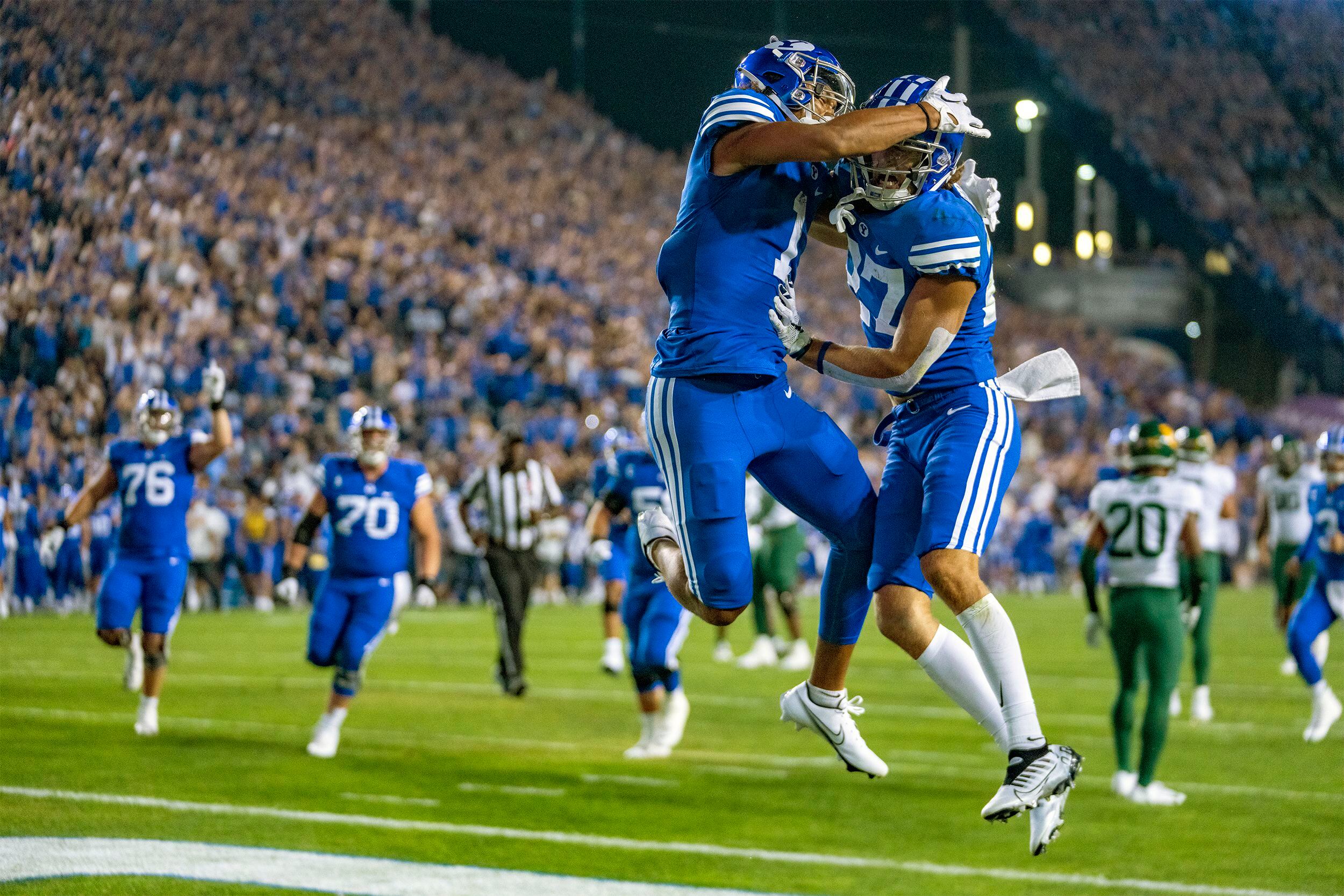 Former BYU Stars Interact After Sunday Night Football