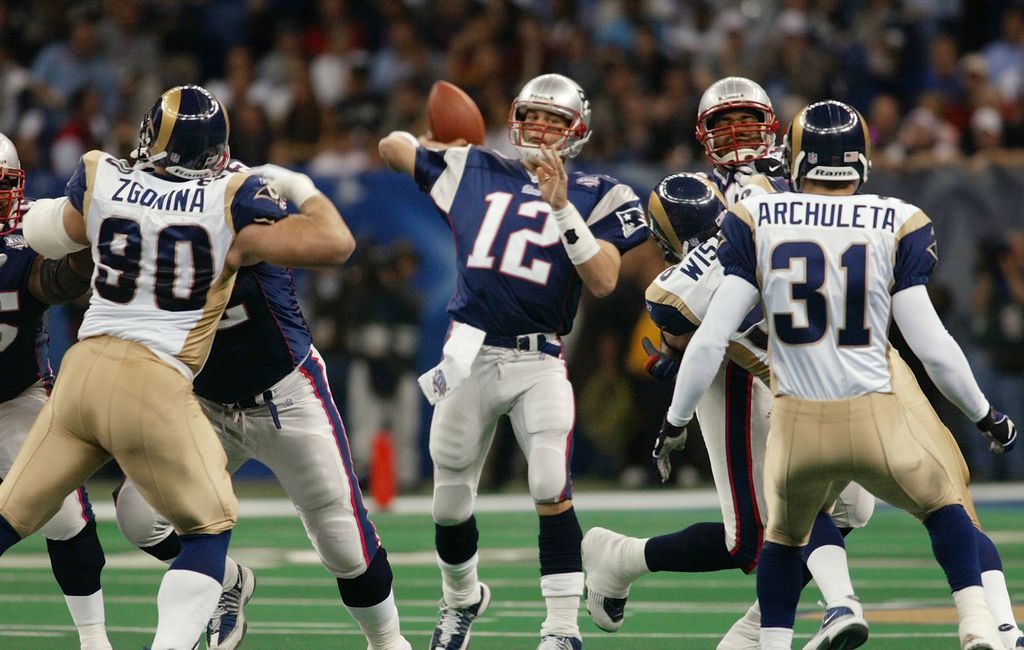 Tom Brady Rewrites Super Bowl Record Books With First Pass Vs. Rams 