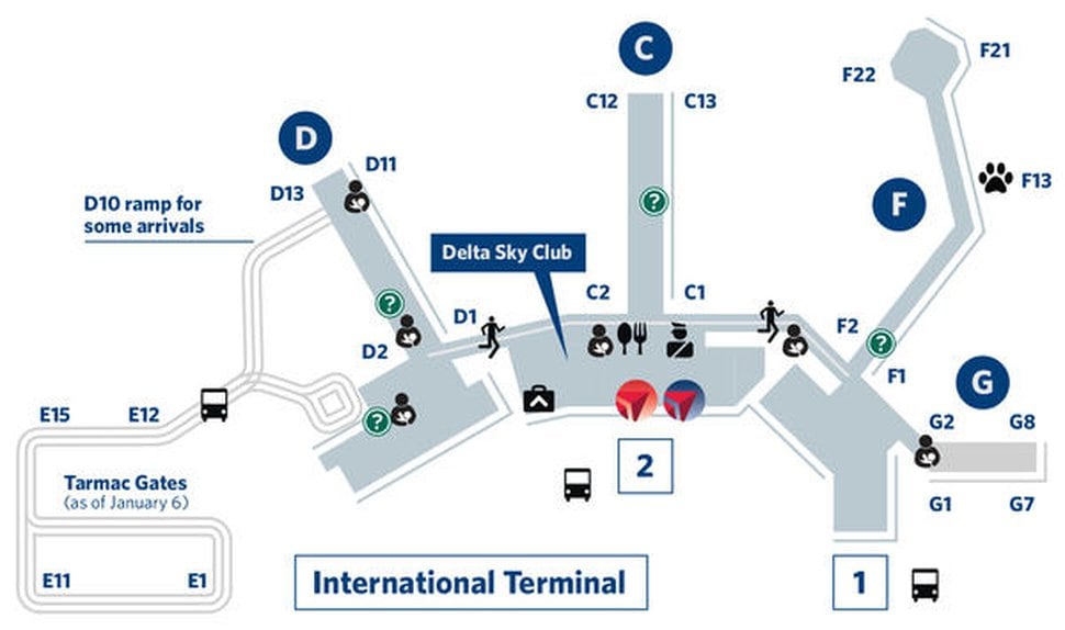 salt lake city int airport delta terminal map