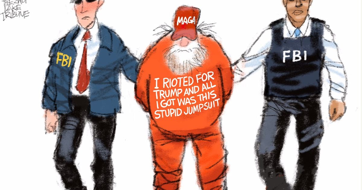 Bagley Cartoon: Dumb Man Walking - The Salt Lake Tribune