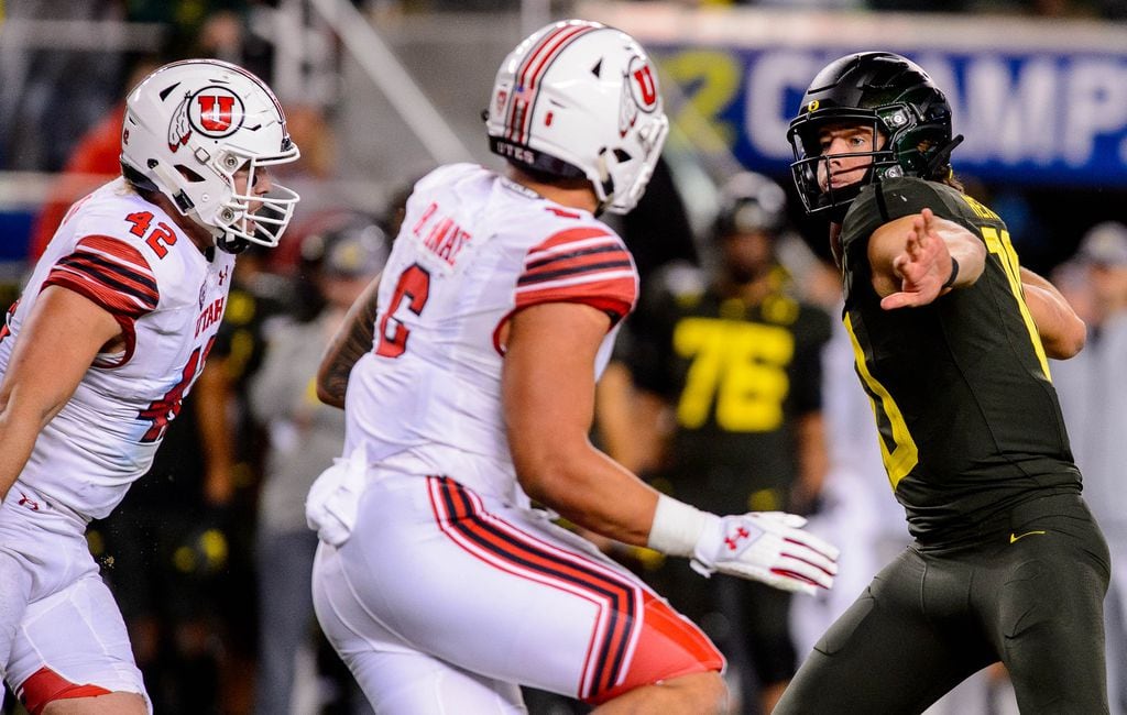 Utah's Bradlee Anae and Oregon's Penei Sewell are voted the Pac-12's top  linemen