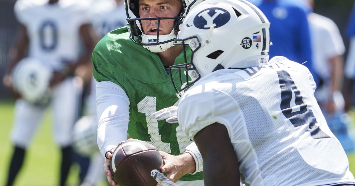 What can backup quarterback Jake Retzlaff do for BYU this weekend?