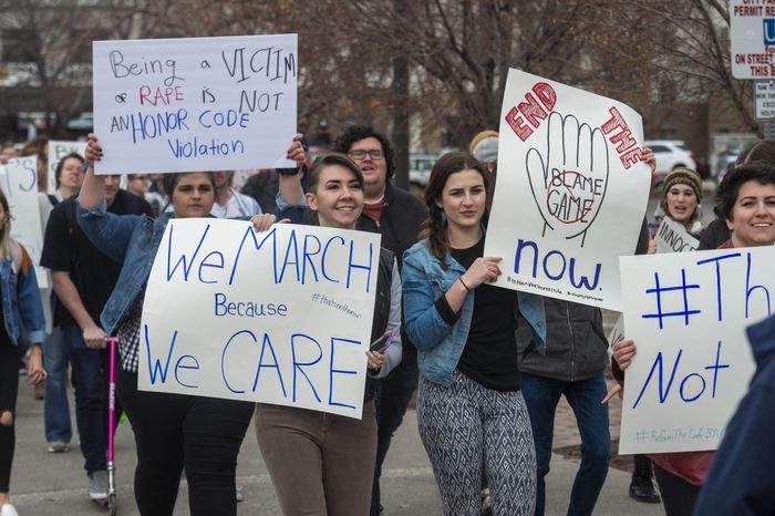 Byu Idaho Students Protest For Changes To Honor Code Enforcement School Officials Decline To Talk